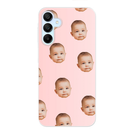 Telefoonhoesje met foto - gepersonaliseerd gezicht