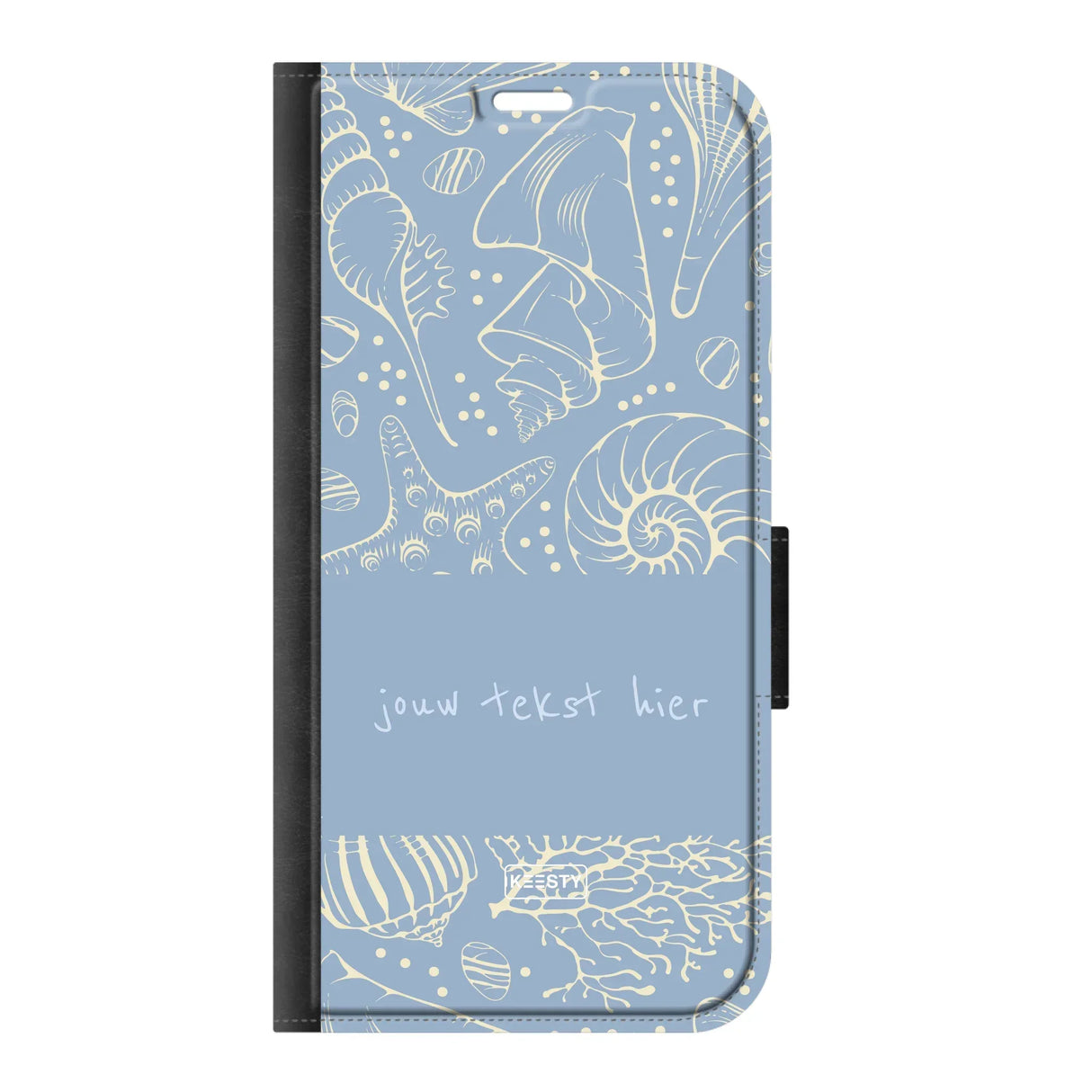 Naam °1 - Coastal Seashells Mix - Portemonnee Hoesje Maken