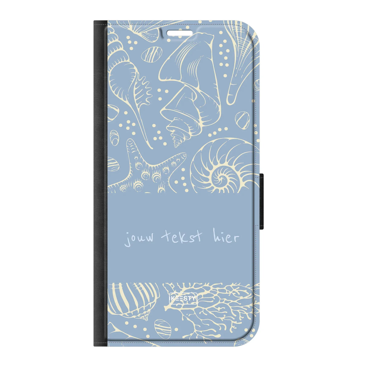 Naam °1 - Coastal Seashells Mix - Portemonnee Hoesje Maken