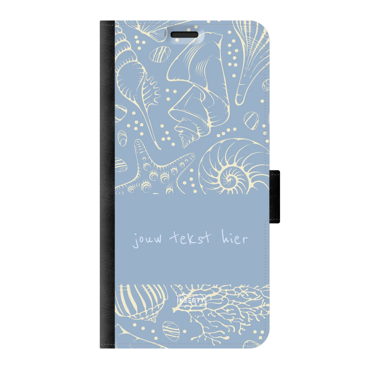 Naam °1 - Coastal Seashells Mix - Portemonnee Hoesje Maken