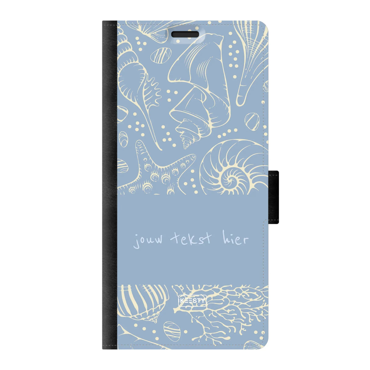 Naam °1 - Coastal Seashells Mix - Portemonnee Hoesje Maken