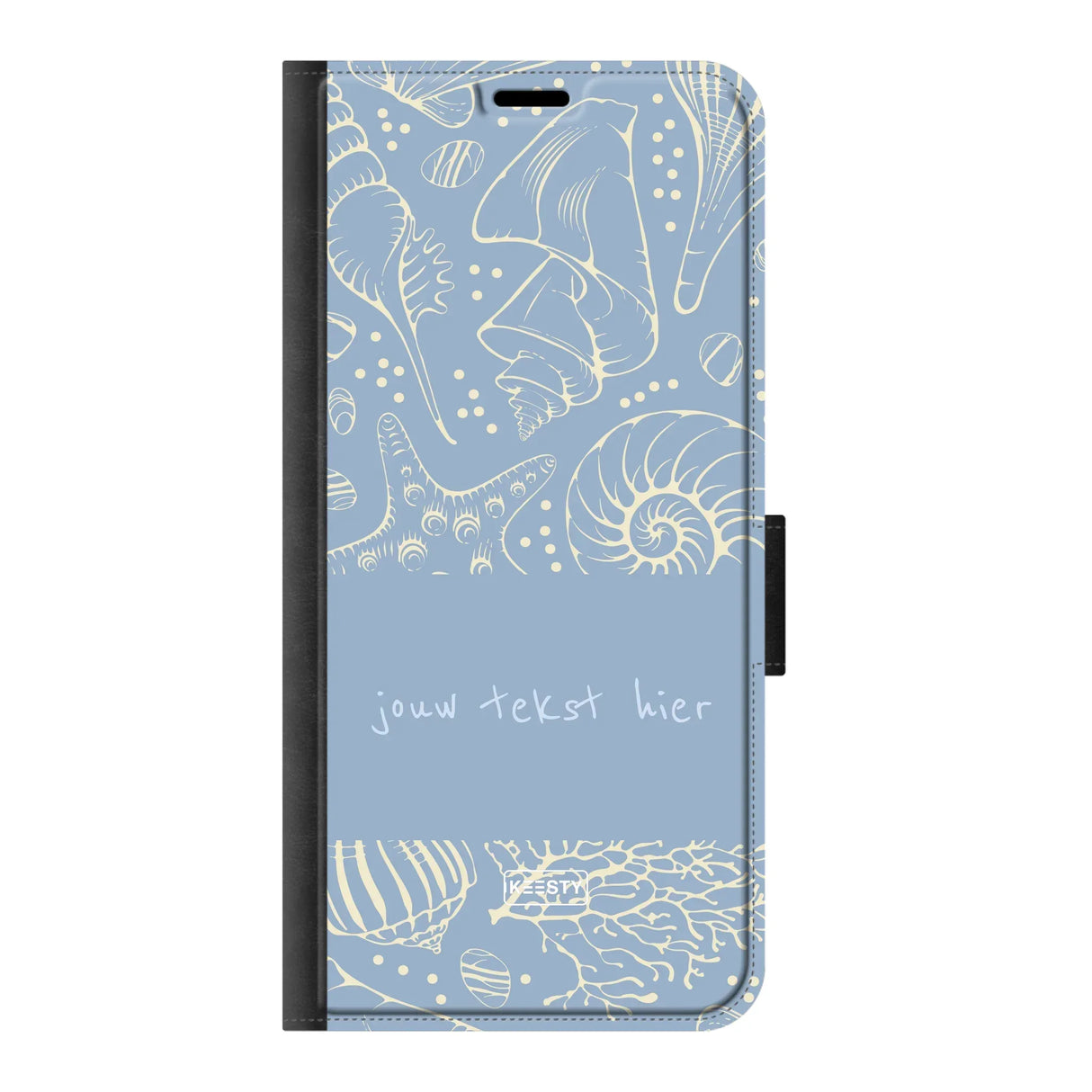 Naam °1 - Coastal Seashells Mix - Portemonnee Hoesje Maken