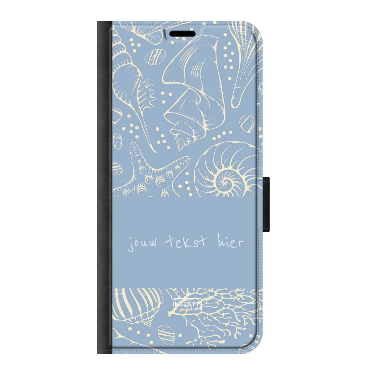 Naam °1 - Coastal Seashells Mix - Portemonnee Hoesje Maken