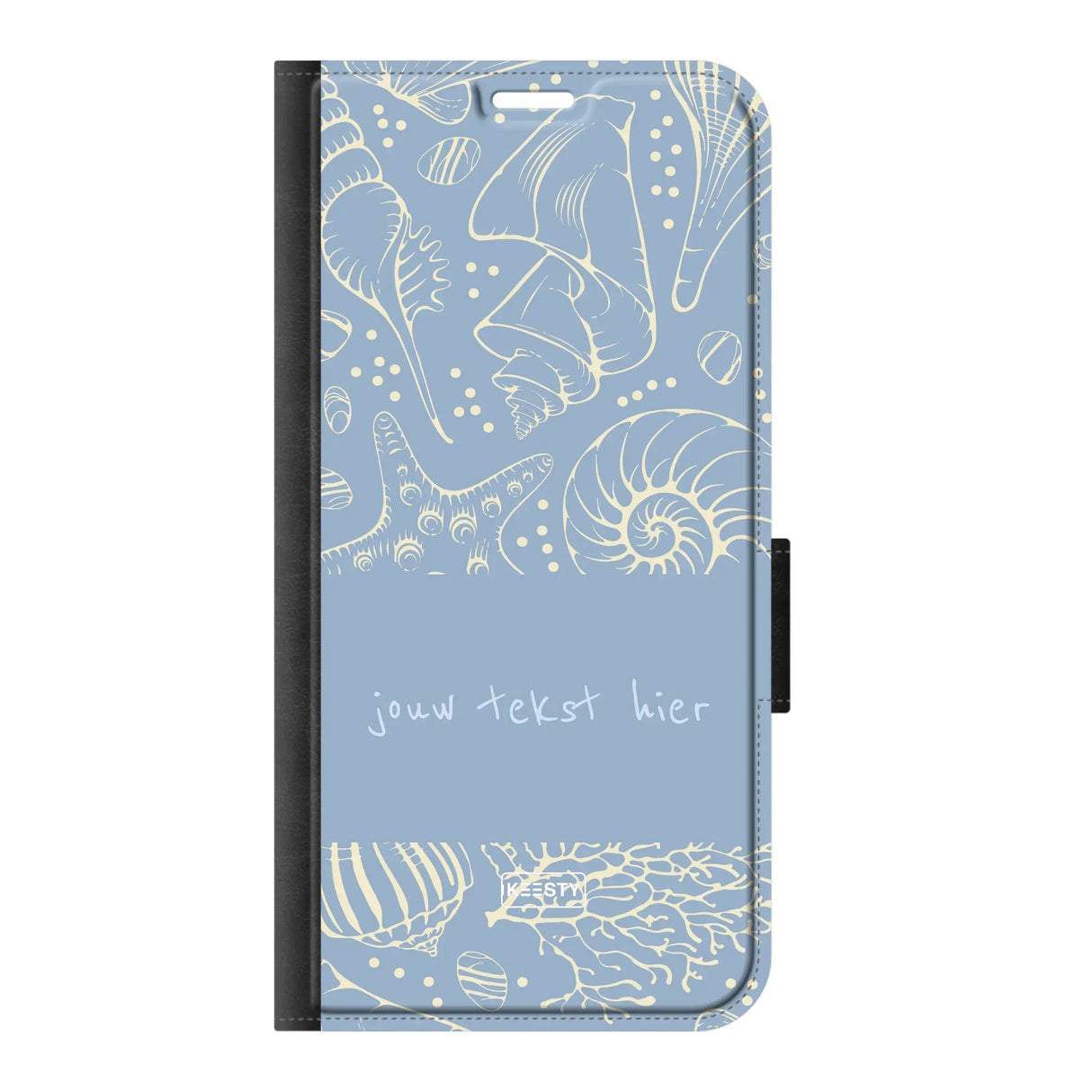 Naam °1 - Coastal Seashells Mix - Portemonnee Hoesje Maken