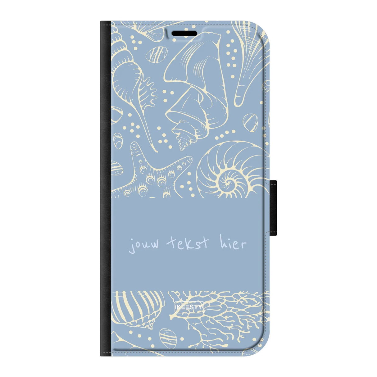 Naam °1 - Coastal Seashells Mix - Portemonnee Hoesje Maken