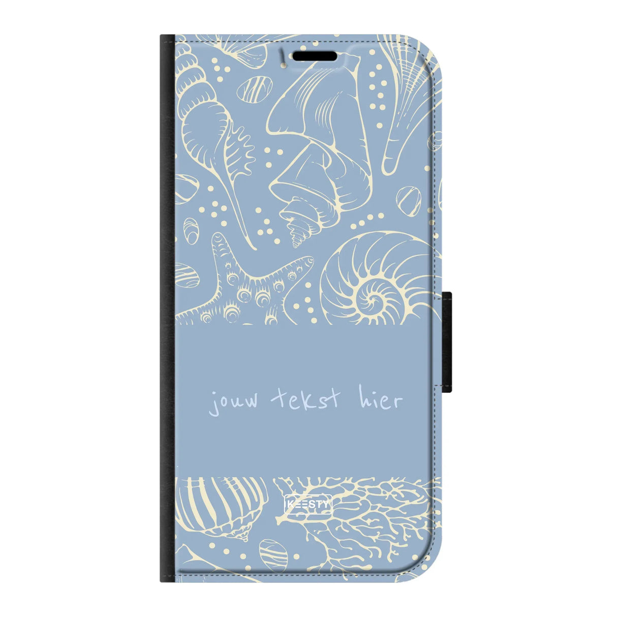 Naam °1 - Coastal Seashells Mix - Portemonnee Hoesje Maken