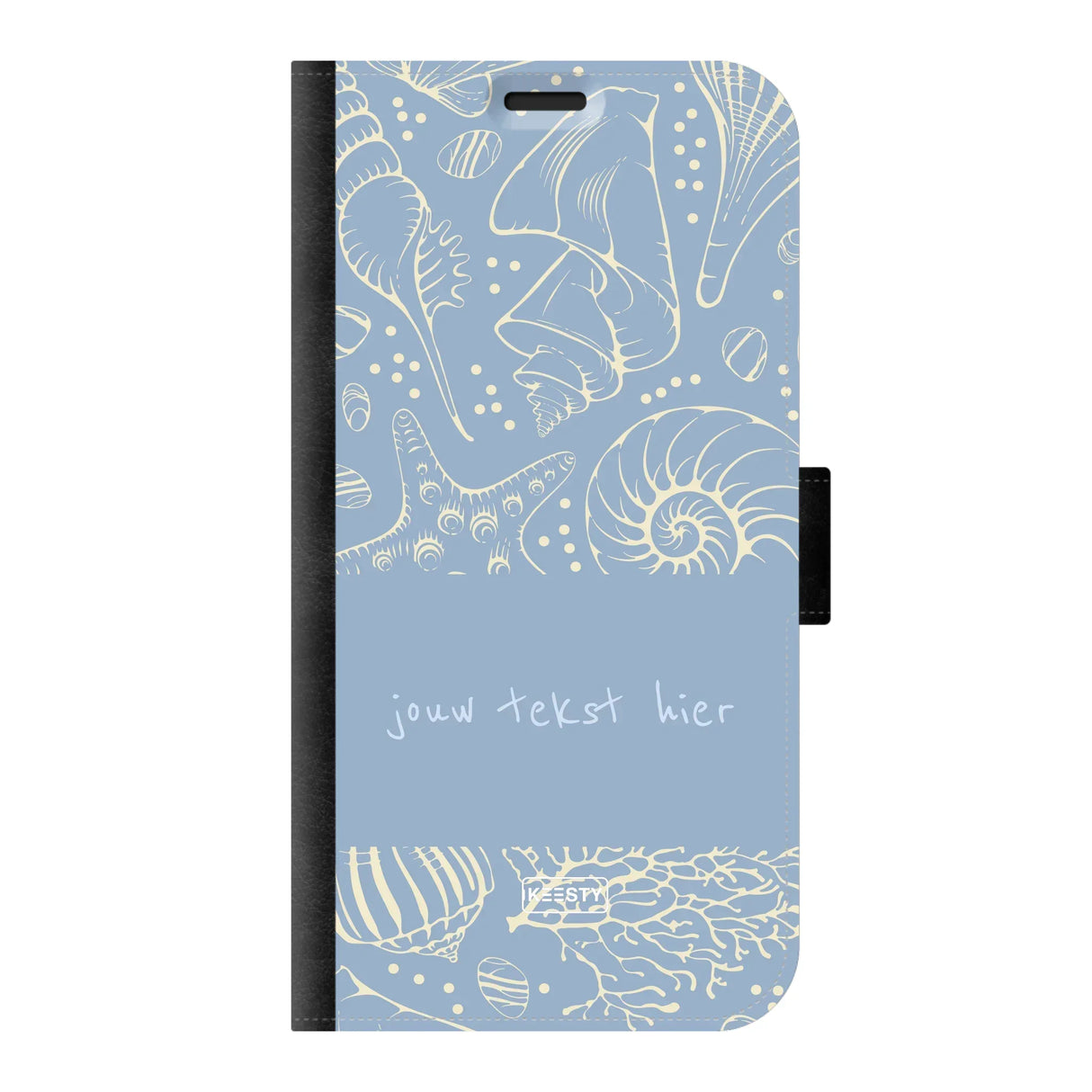 Naam °1 - Coastal Seashells Mix - Portemonnee Hoesje Maken