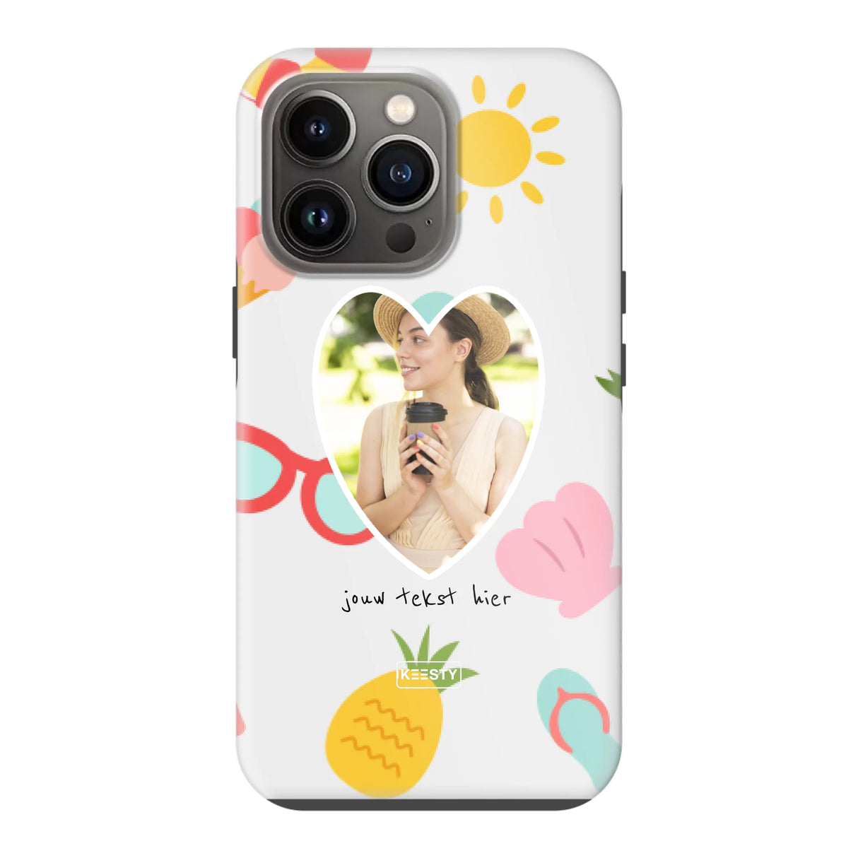 Foto °1 - Summer Mix - Telefoonhoesje Personaliseren Tough Hoesje