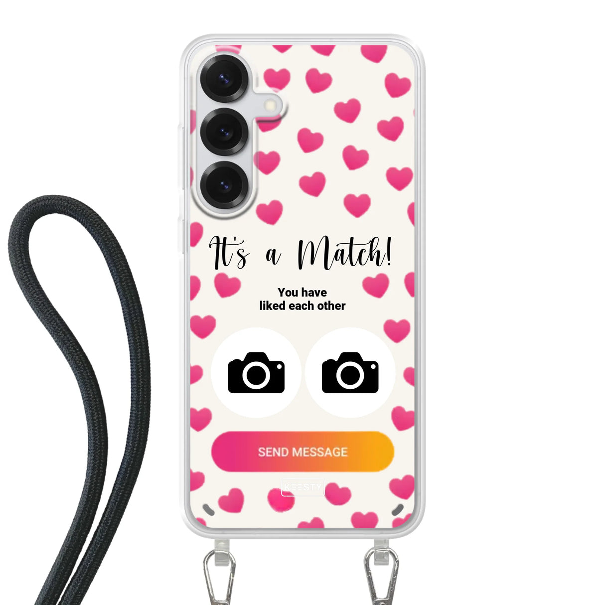 It's a match - Telefoonhoesje Met Foto