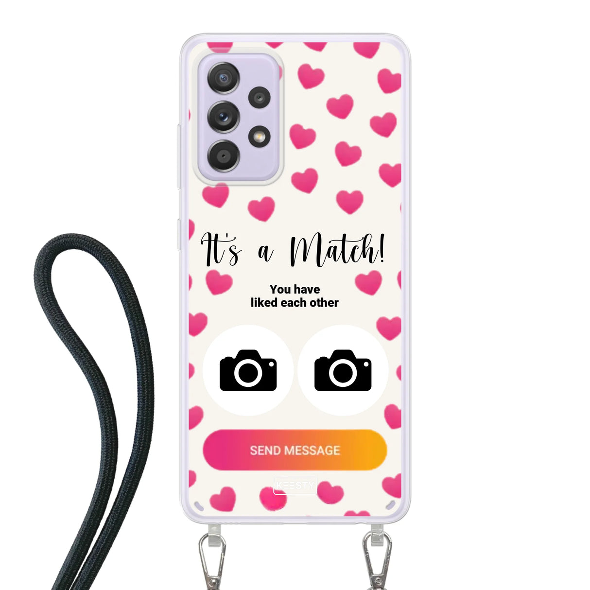 It's a match - Telefoonhoesje Met Foto