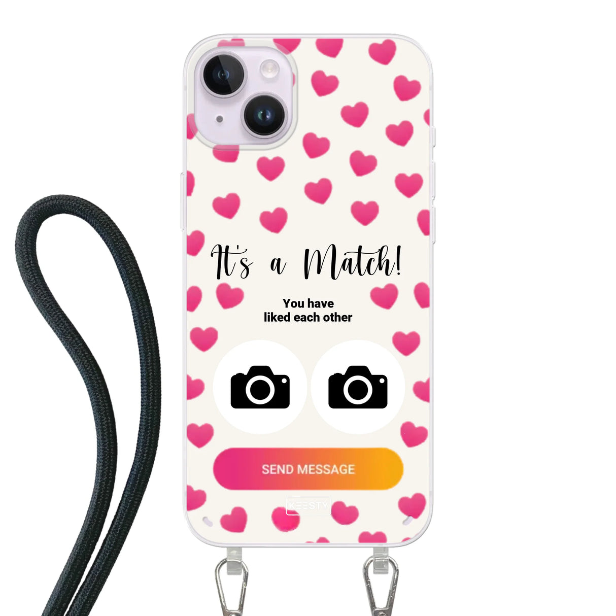 It's a match - Telefoonhoesje Met Foto