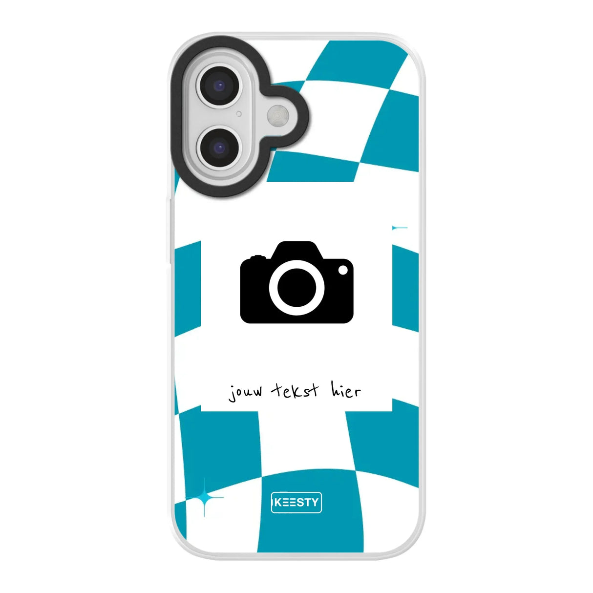 Apple iPhone 17 hybrid case with magsafe back printed transparant