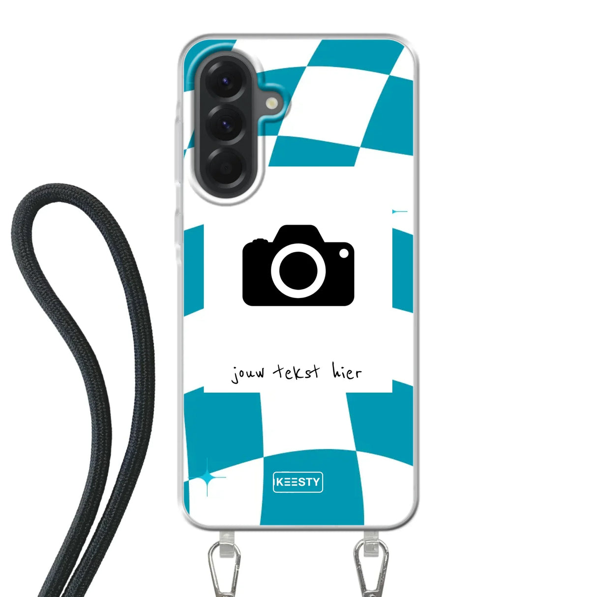 Samsung Galaxy A56 Crossbody case (back printed, transparent)