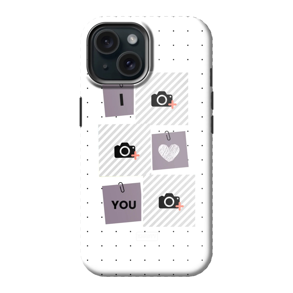 Apple iPhone 15 MagSafe Tough case (fully printed, black insert)