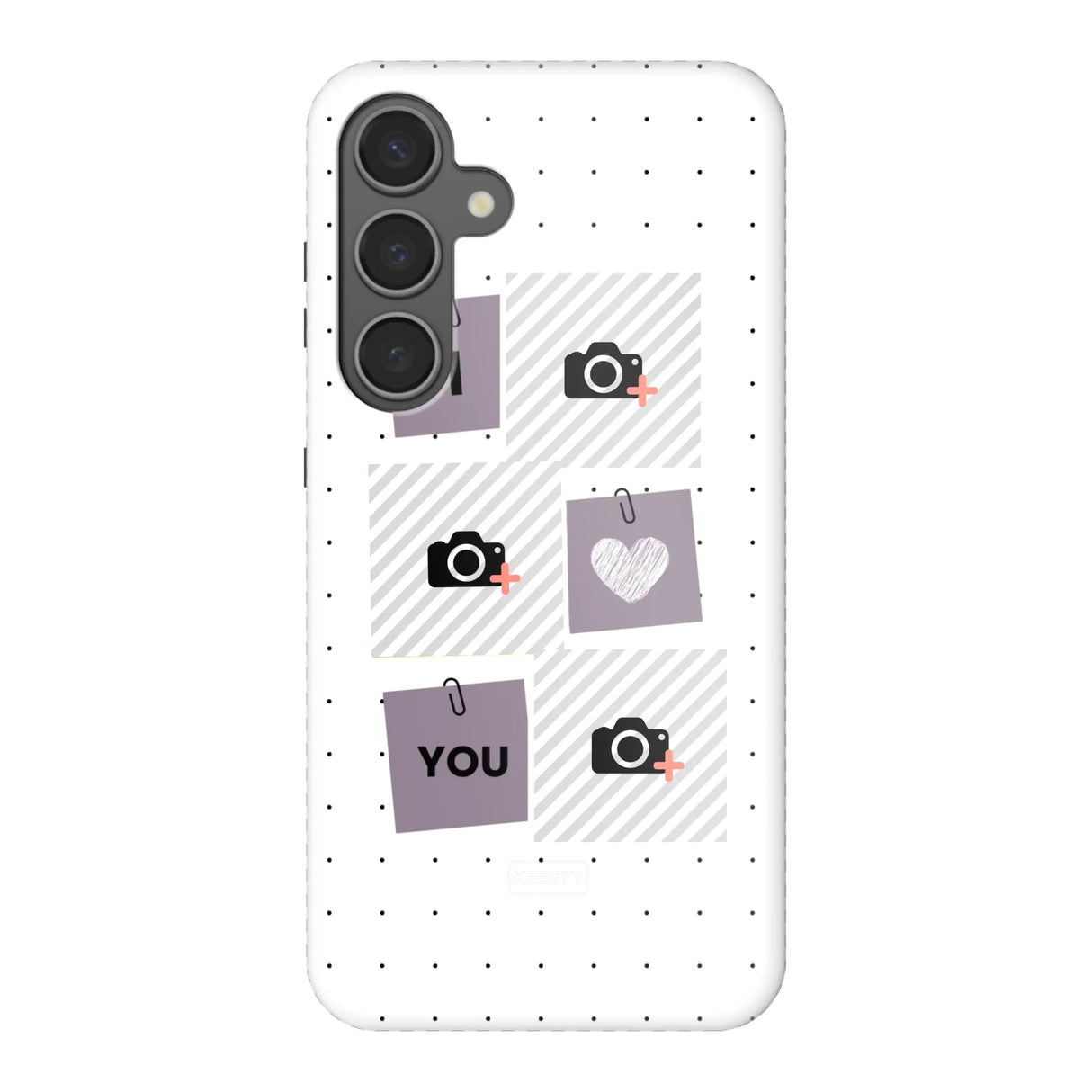 Samsung Galaxy S24 Plus Tough case (fully printed, black insert)