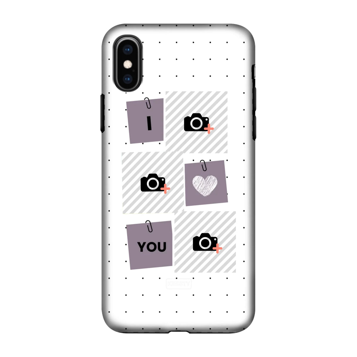 Apple iPhone XS Tough case (fully printed, black insert)