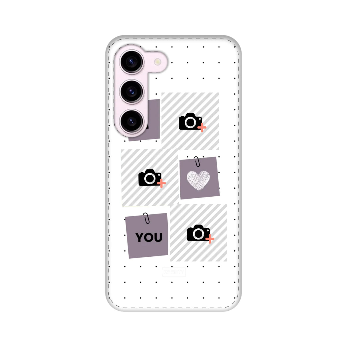 Samsung Galaxy S23 Tough case (fully printed, black insert)