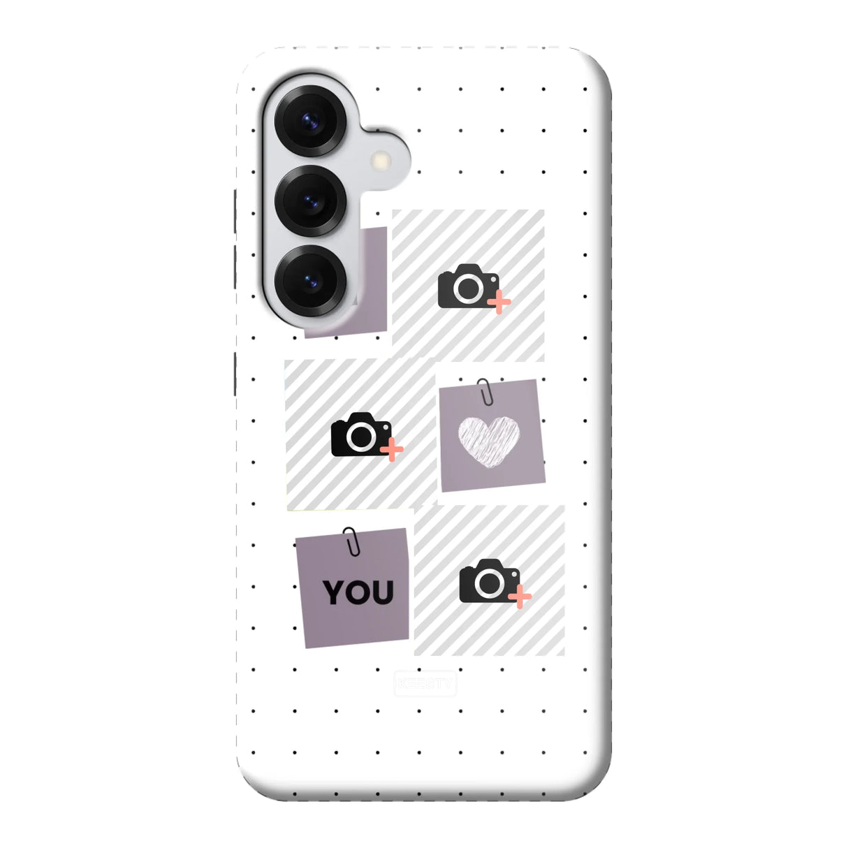 Samsung Galaxy S25 Tough case (fully printed, black insert)