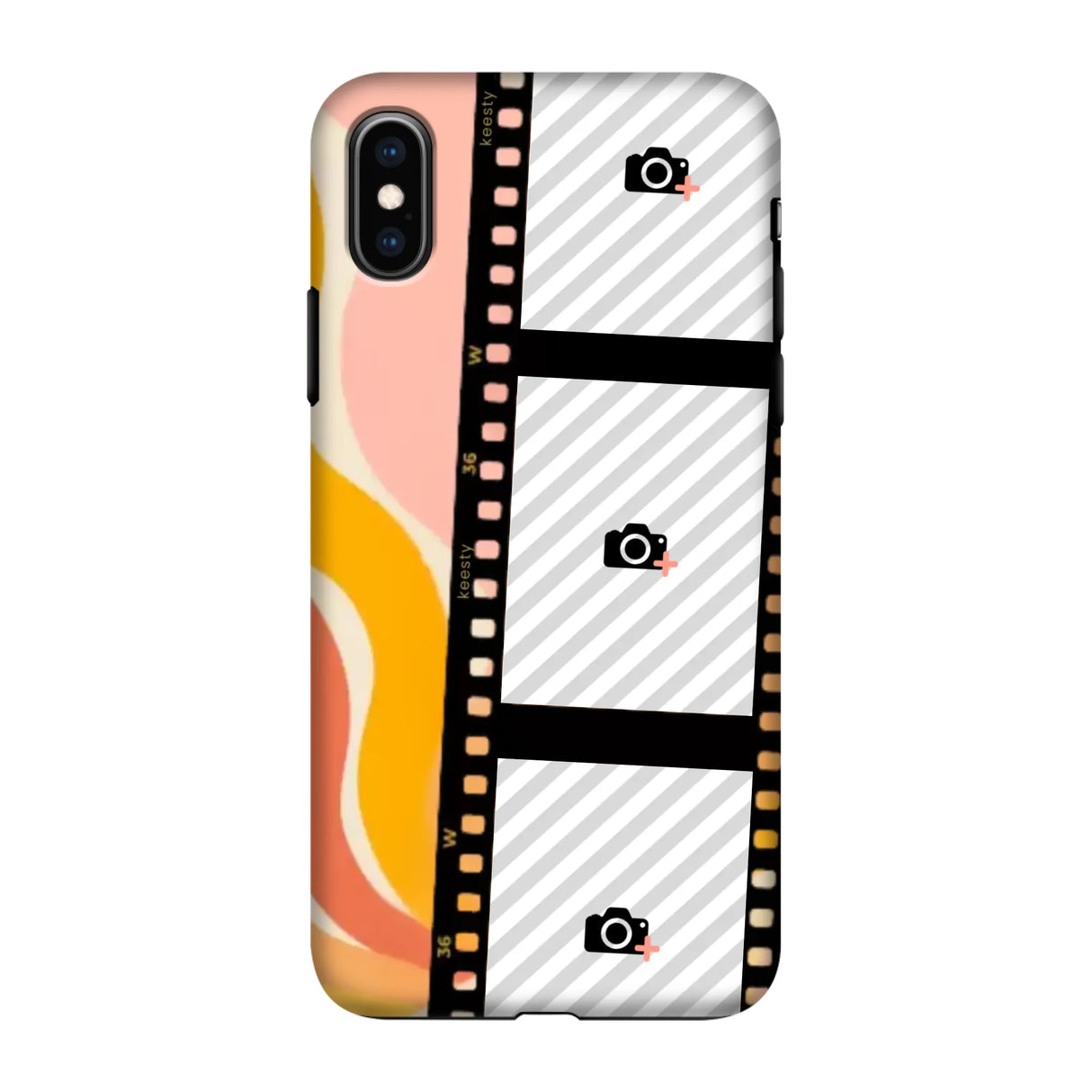Apple iPhone XS Tough case (fully printed, black insert)