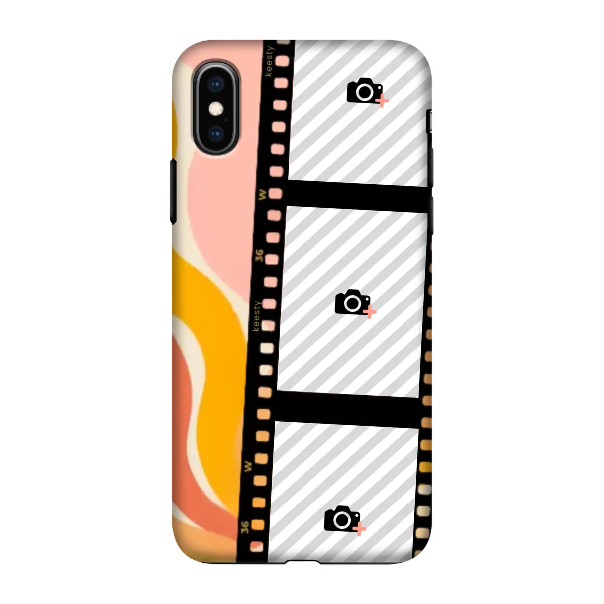 Apple iPhone X Tough case (fully printed, black insert)