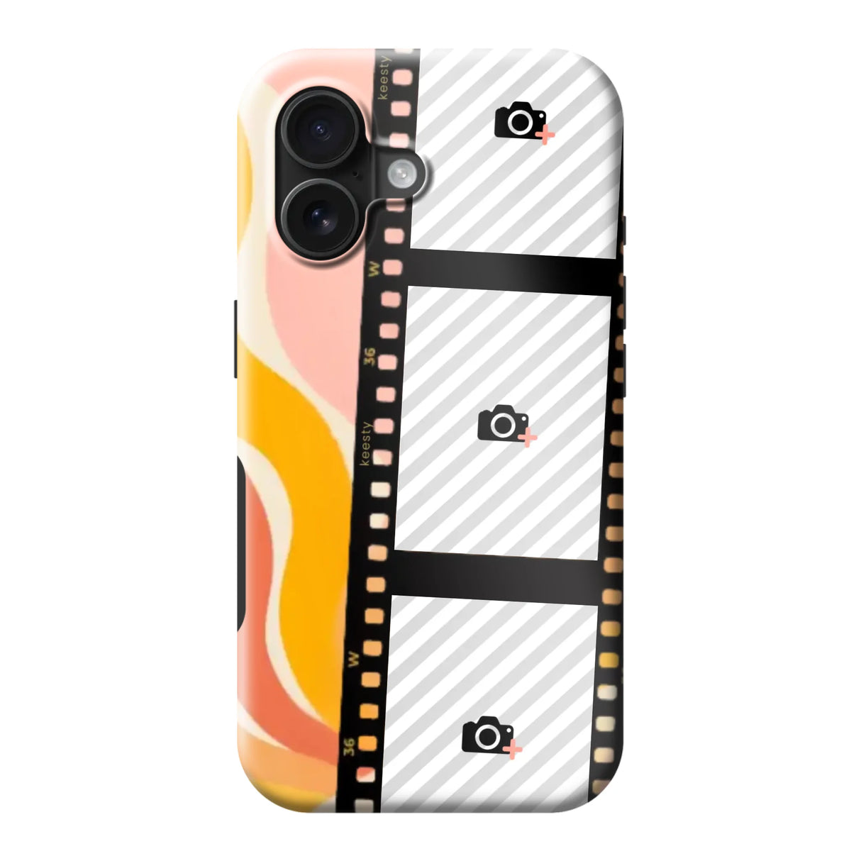 Apple iPhone 16 MagSafe Tough case (fully printed, black insert)