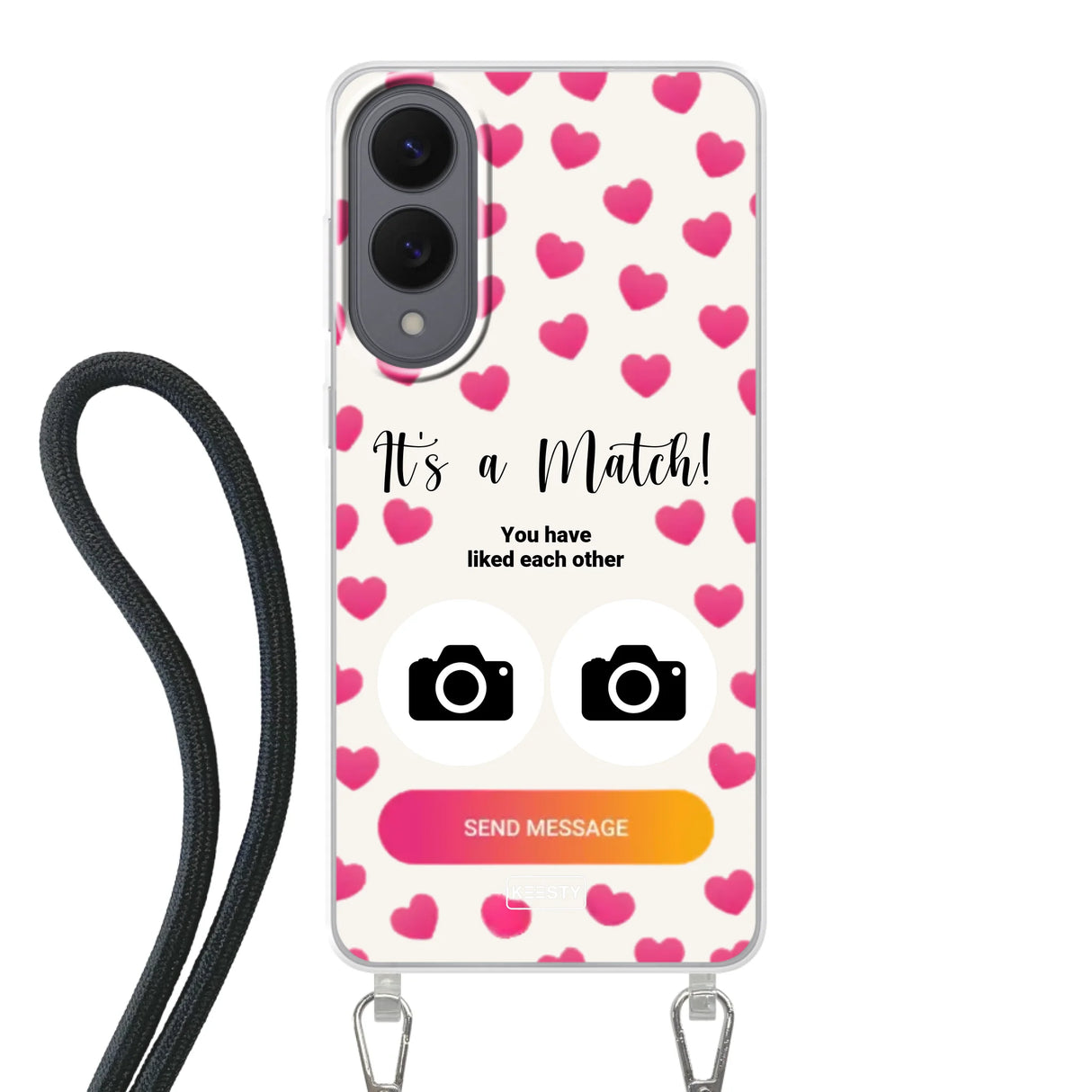 It's a match - Telefoonhoesje Met Foto
