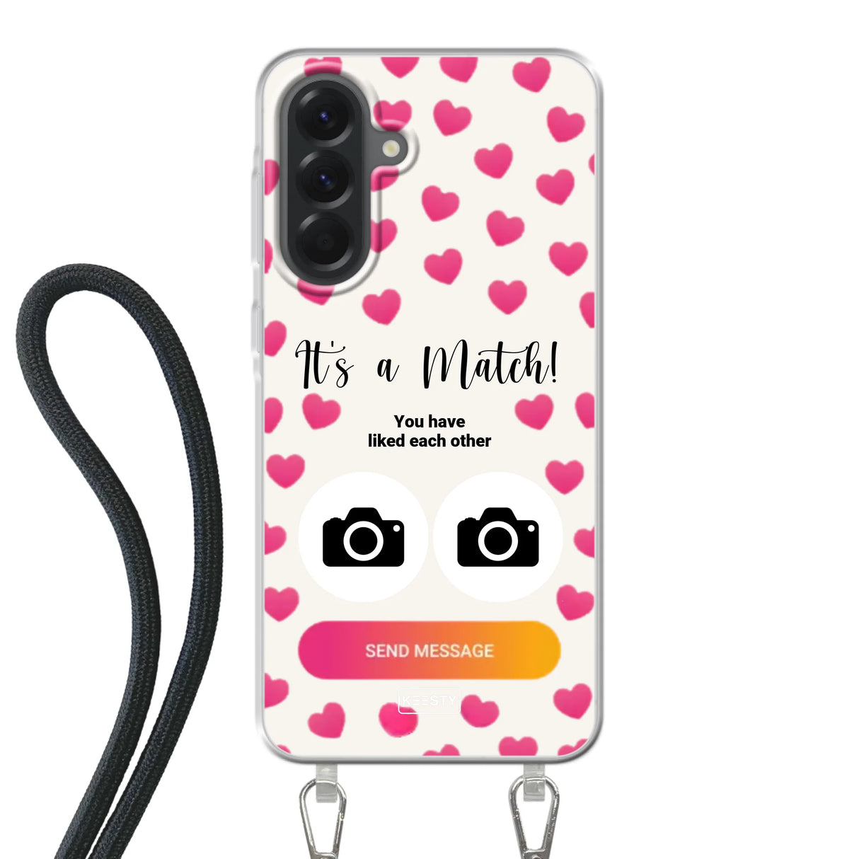 It's a match - Telefoonhoesje Met Foto
