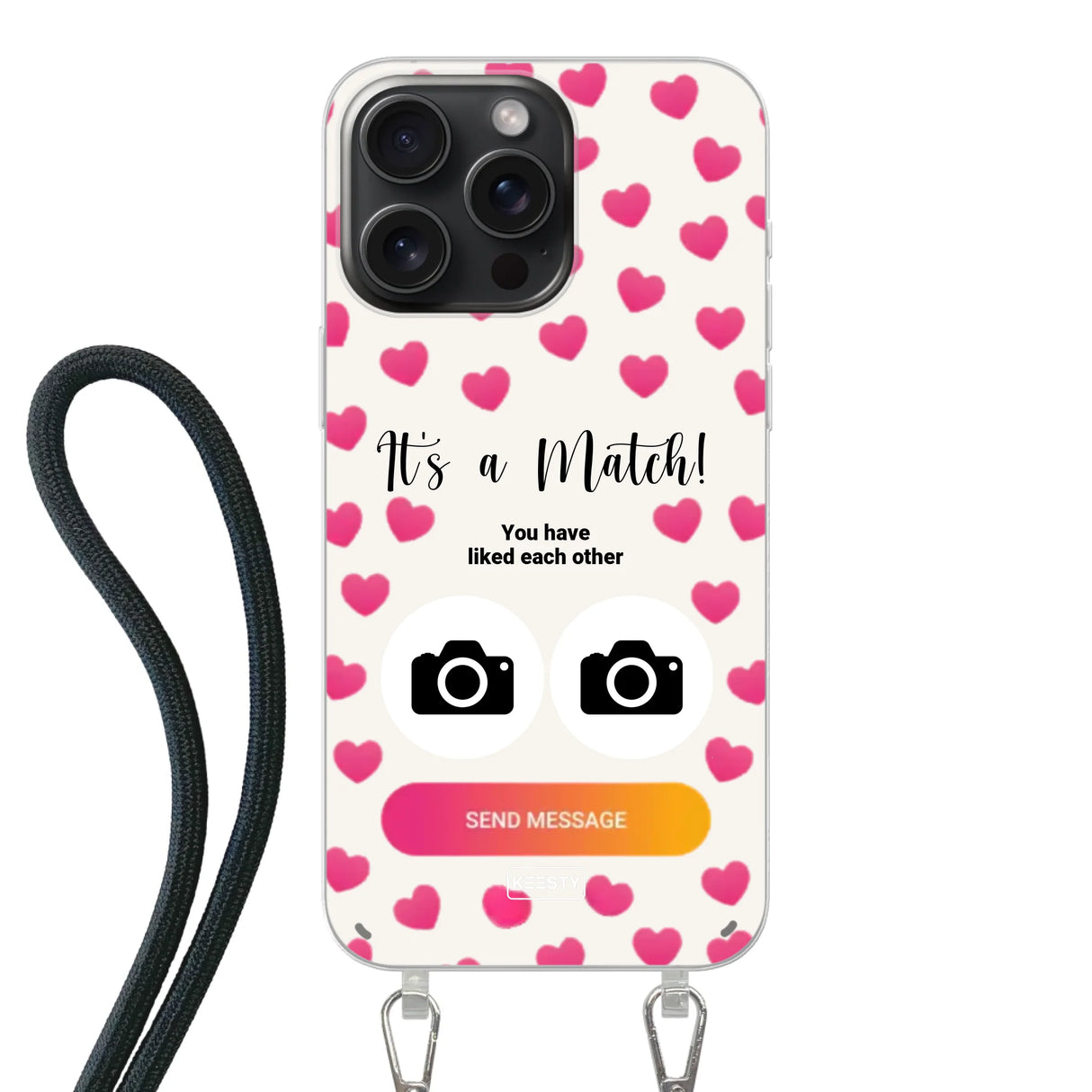 It's a match - Telefoonhoesje Met Foto