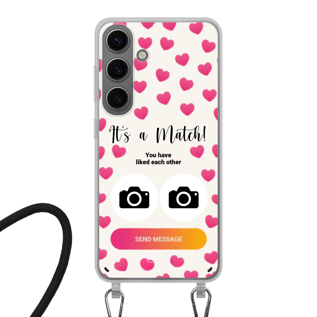 It's a match - Telefoonhoesje Met Foto