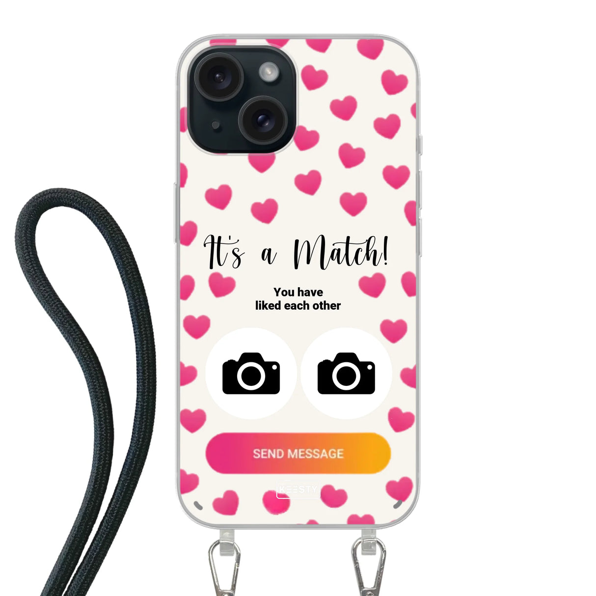 It's a match - Telefoonhoesje Met Foto