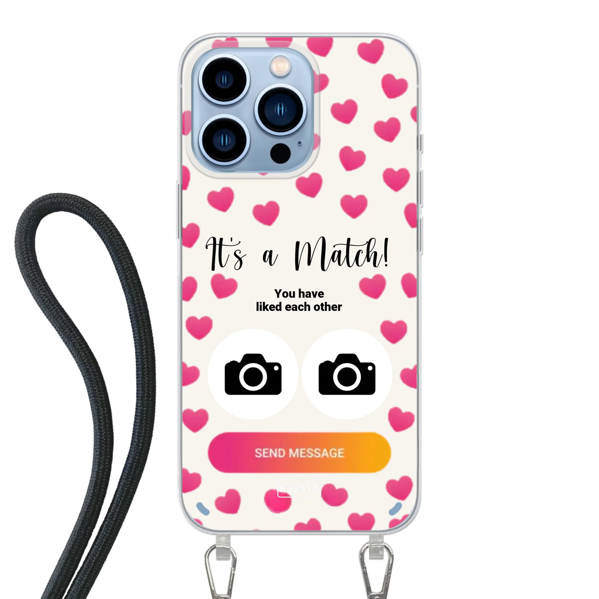 It's a match - Telefoonhoesje Met Foto