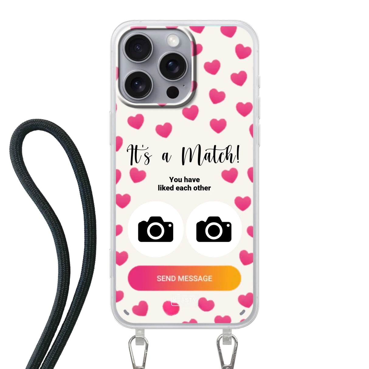 It's a match - Telefoonhoesje Met Foto