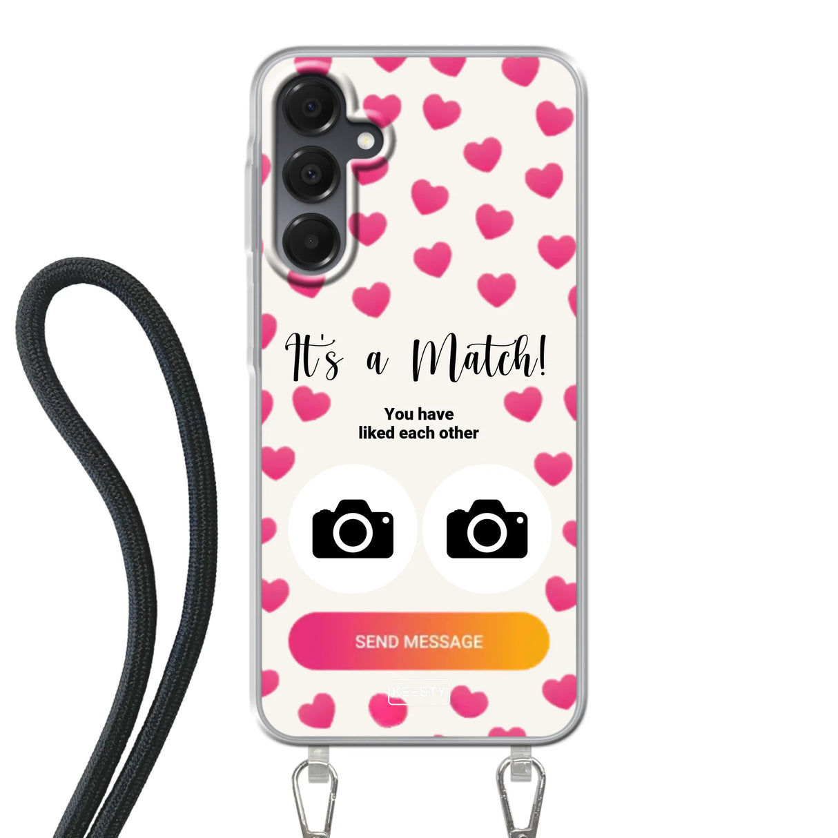It's a match - Telefoonhoesje Met Foto