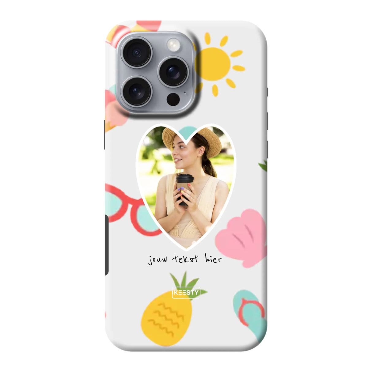 Foto °1 - Summer Mix - Telefoonhoesje Personaliseren Tough Hoesje