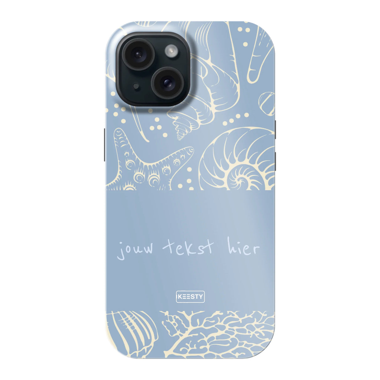 Naam °1 - Coastal Seashells Mix - Telefoonhoesje Maken