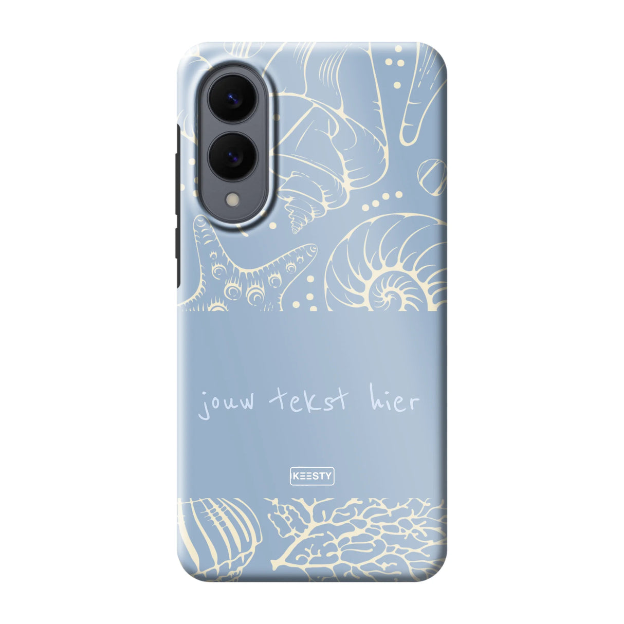 Naam °1 - Coastal Seashells Mix - Telefoonhoesje Maken