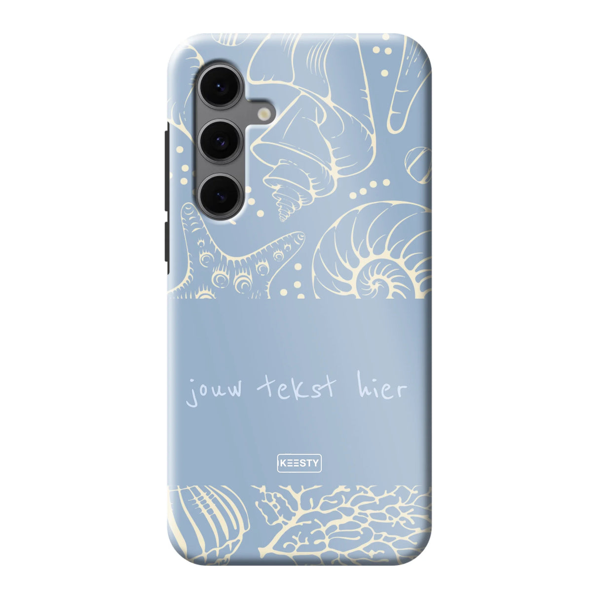 Naam °1 - Coastal Seashells Mix - Telefoonhoesje Maken