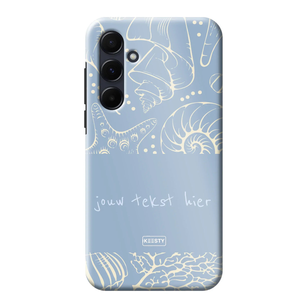 Naam °1 - Coastal Seashells Mix - Telefoonhoesje Maken