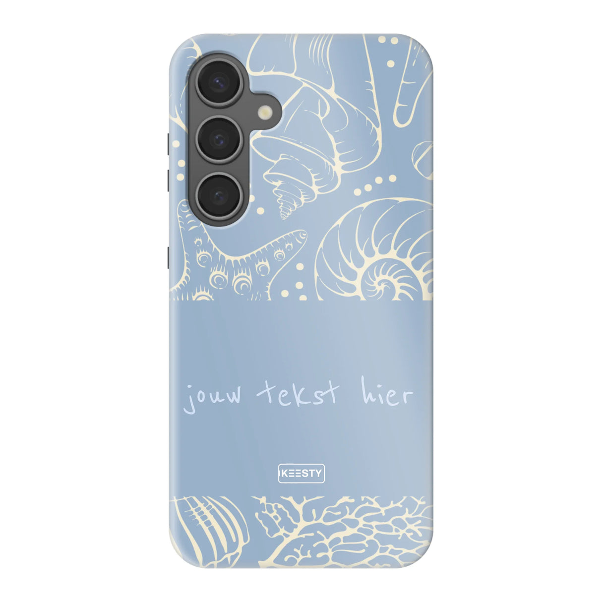 Naam °1 - Coastal Seashells Mix - Telefoonhoesje Maken