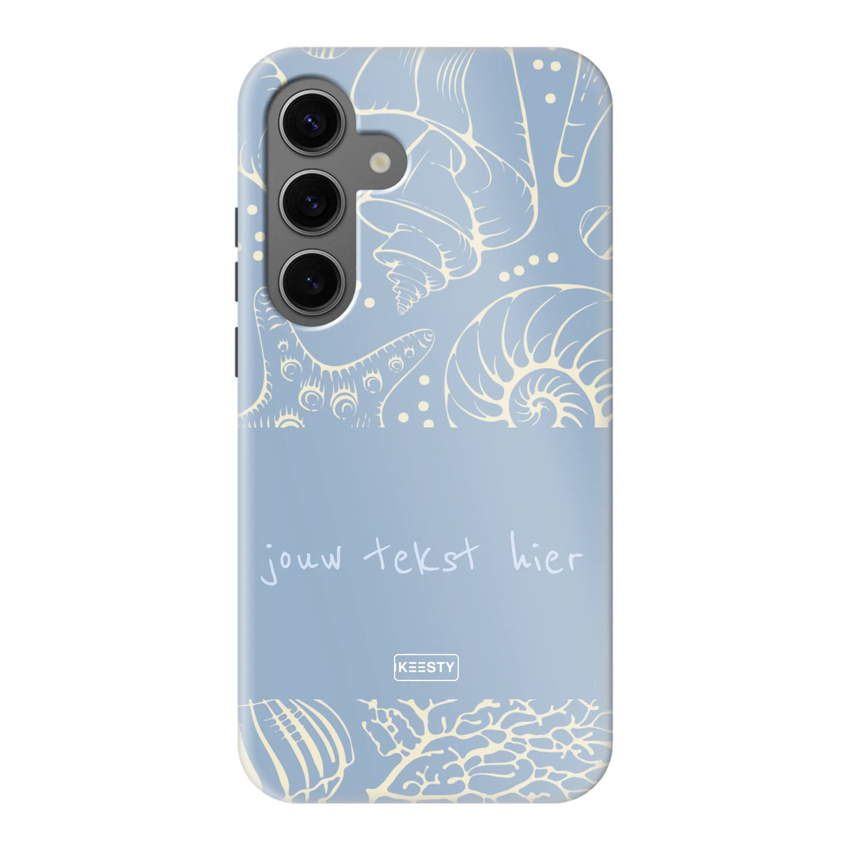 Naam °1 - Coastal Seashells Mix - Telefoonhoesje Maken