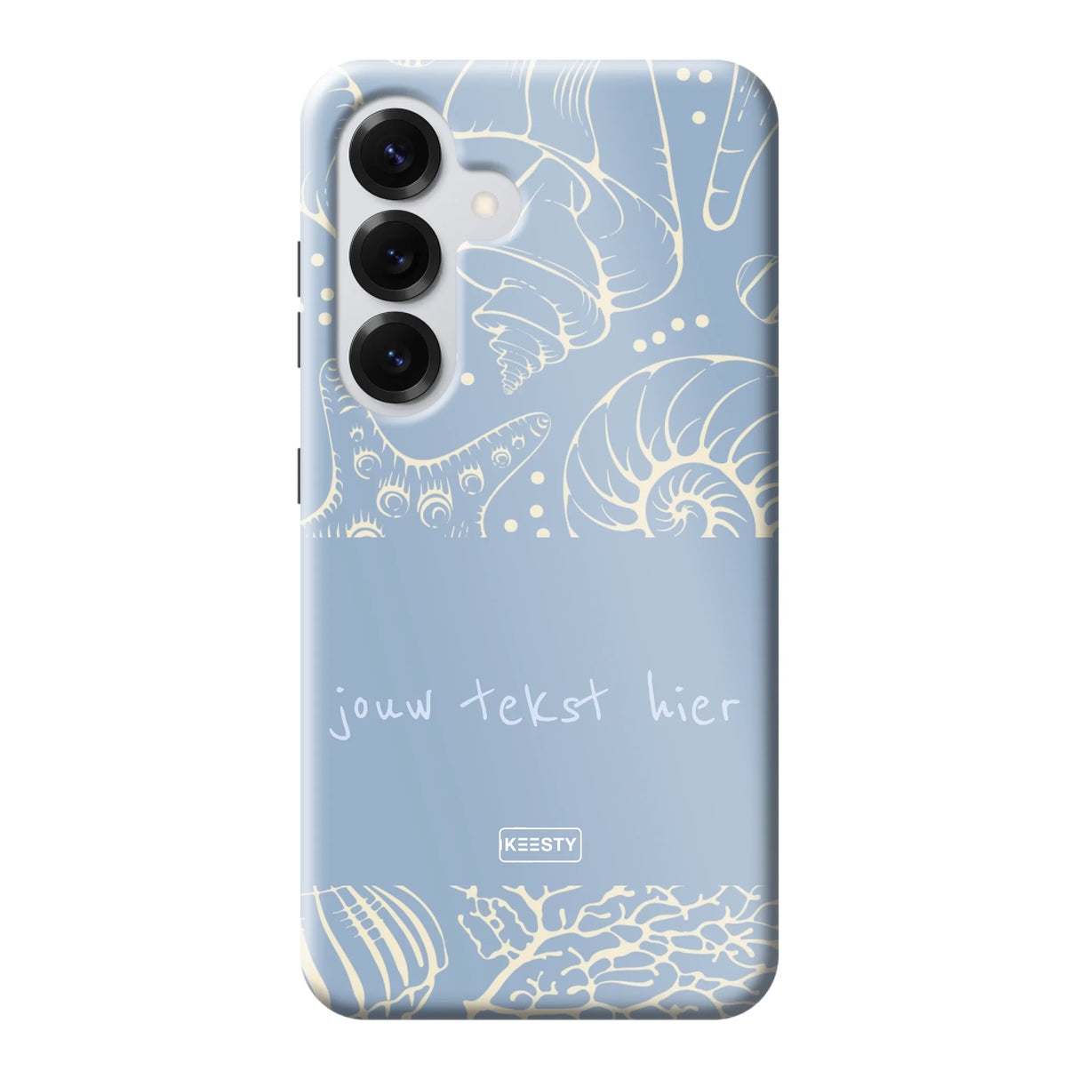 Naam °1 - Coastal Seashells Mix - Telefoonhoesje Maken
