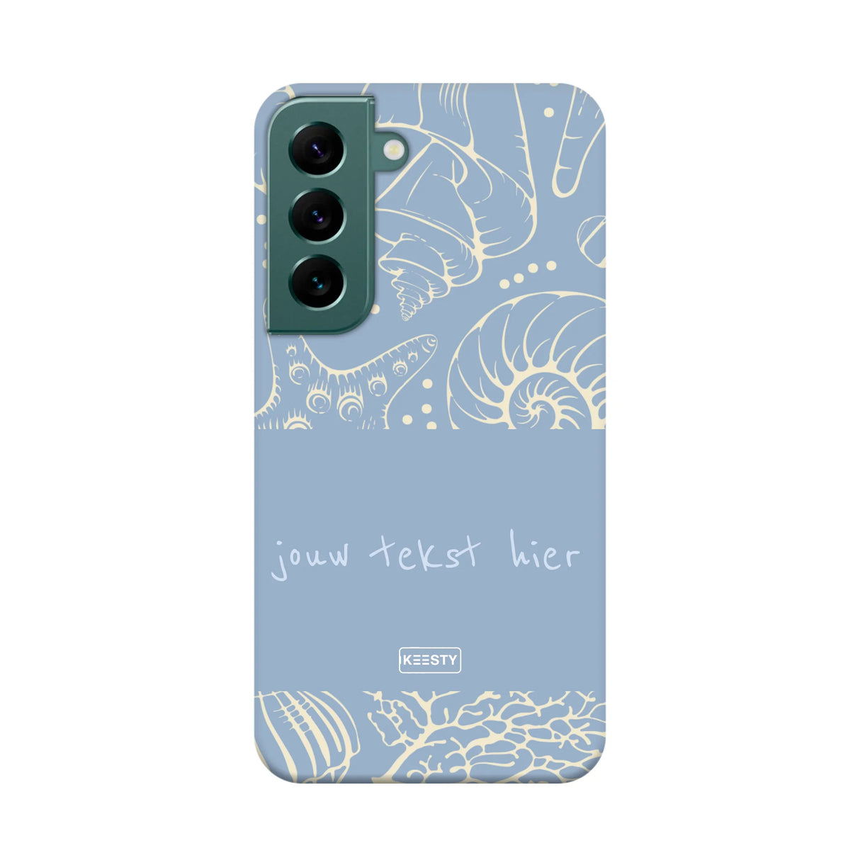 Naam °1 - Coastal Seashells Mix - Telefoonhoesje Maken