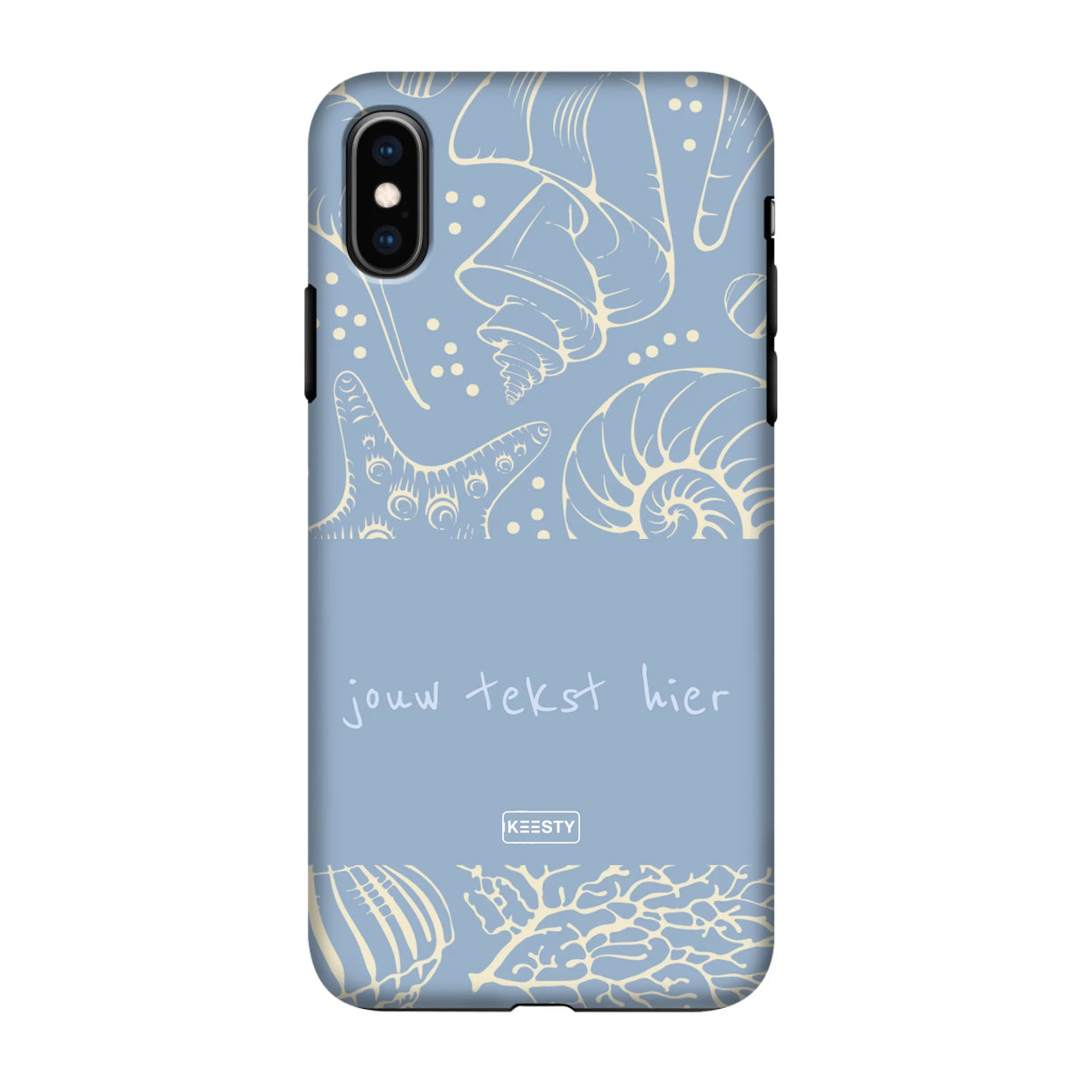 Naam °1 - Coastal Seashells Mix - Telefoonhoesje Maken