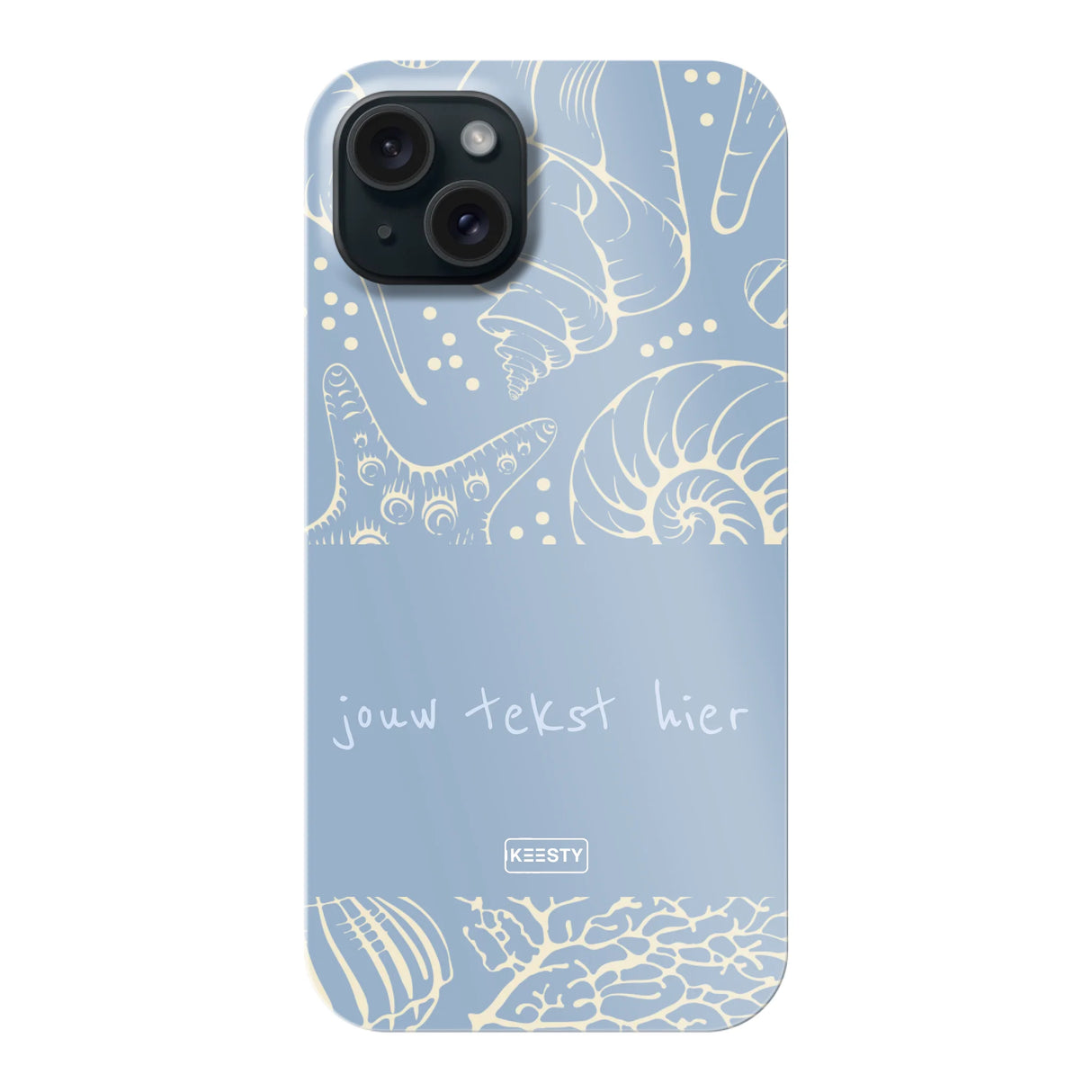Naam °1 - Coastal Seashells Mix - Telefoonhoesje Maken