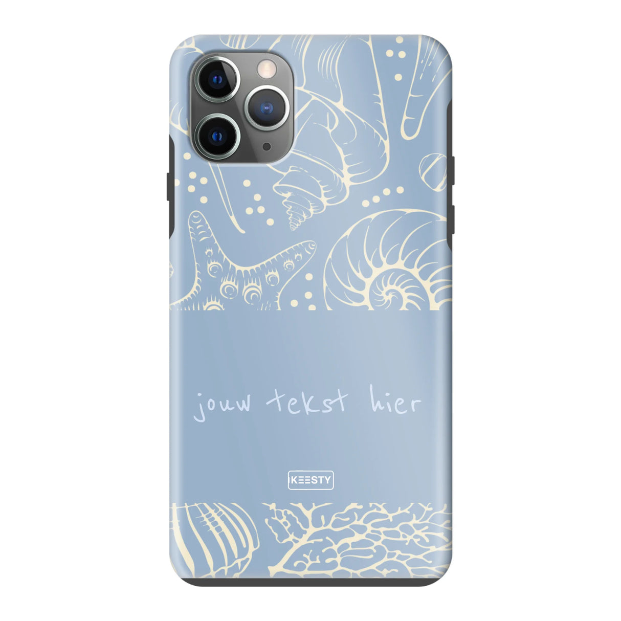 Naam °1 - Coastal Seashells Mix - Telefoonhoesje Maken
