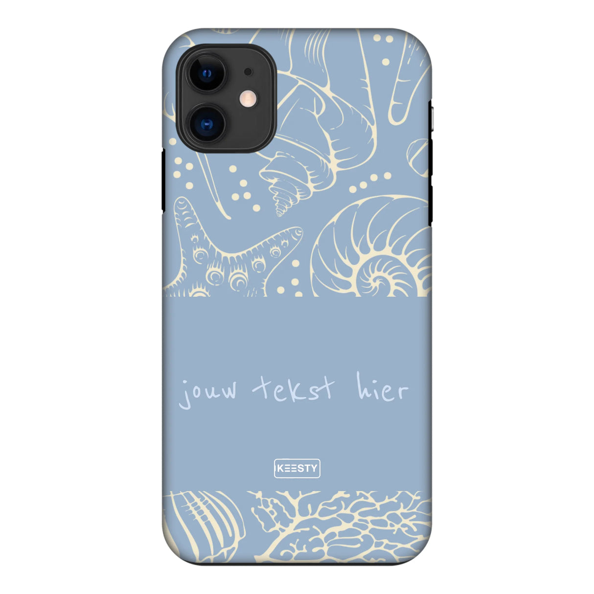 Naam °1 - Coastal Seashells Mix - Telefoonhoesje Maken
