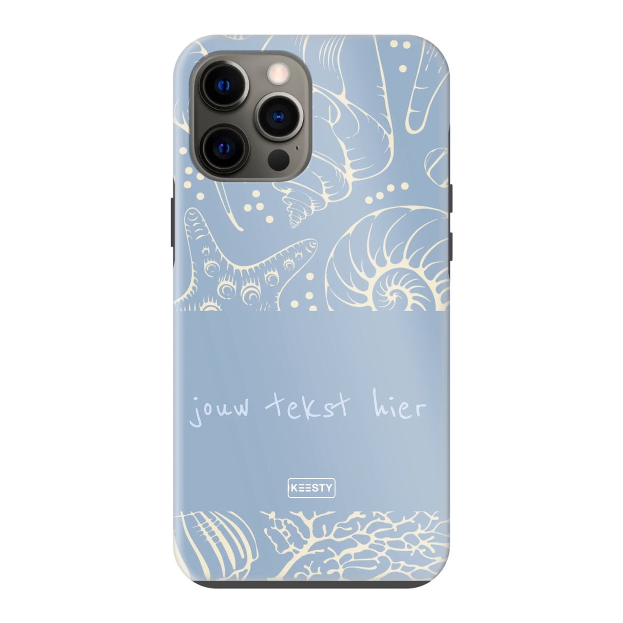 Naam °1 - Coastal Seashells Mix - Telefoonhoesje Maken