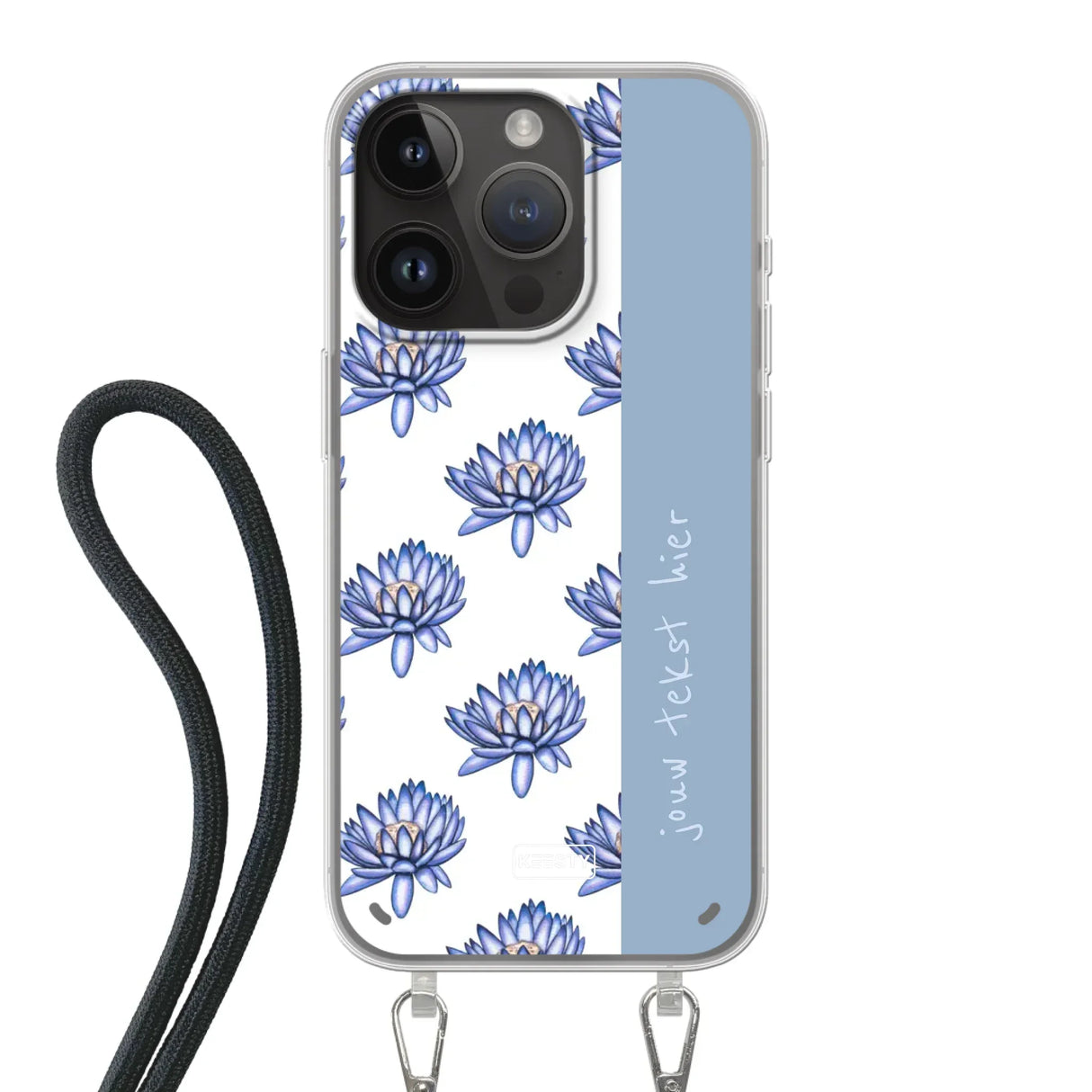 Naam °1 - Coastal Blue - Hoesje Met Koord Maken