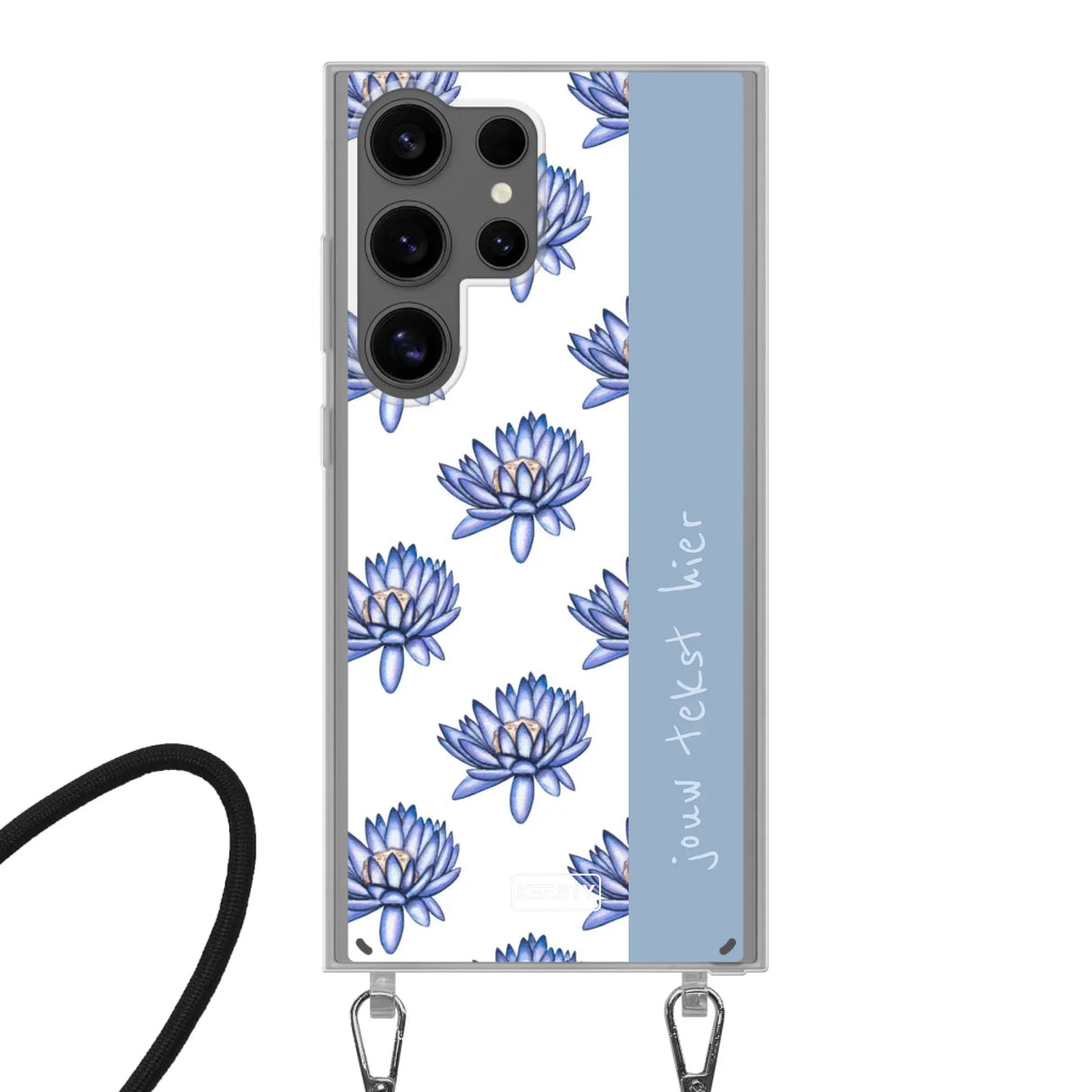 Naam °1 - Coastal Blue - Hoesje Met Koord Maken