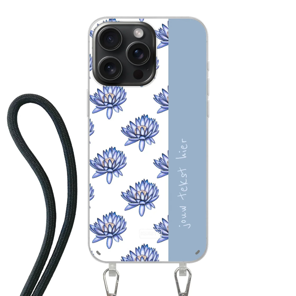 Naam °1 - Coastal Blue - Hoesje Met Koord Maken